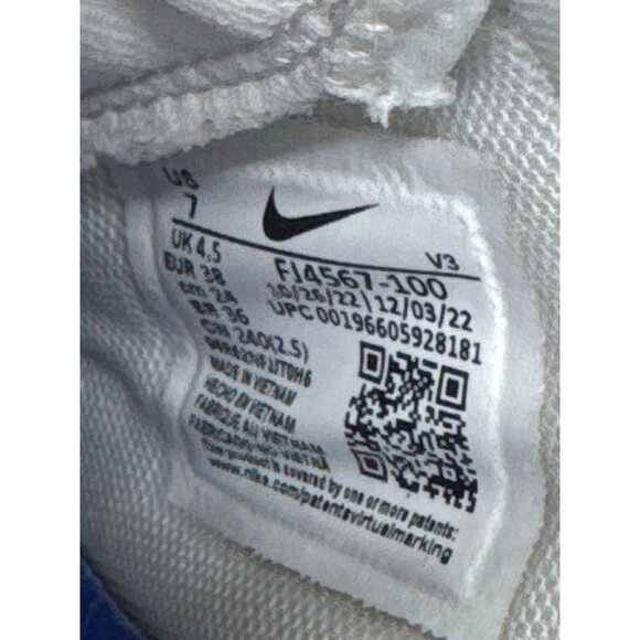 Nike AF1 Air Force Shadow White Royal Tint Women’s Sneakers FJ4567 100 Size 7 - Picture 5 of 10